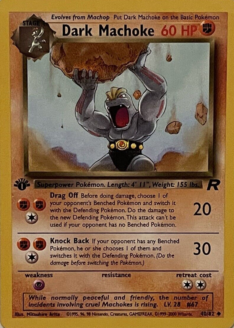 Dark Machoke Pokemon Cards Price Guide - Sports Card Investor