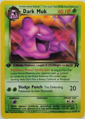 2000 Team Rocket #41/82 1st Edition