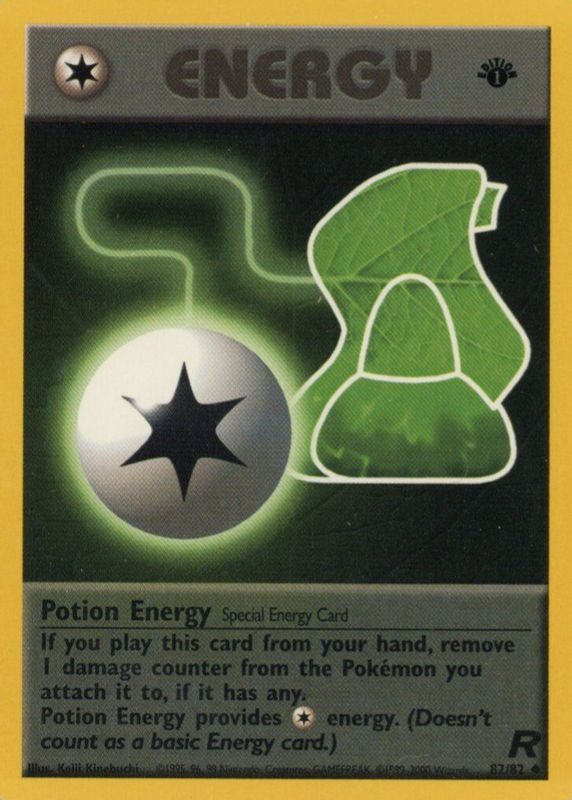 Potion Energy 2000 Team Rocket #82/82 1st Edition CGC 10