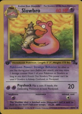 1999 Fossil #43/62 1st Edition