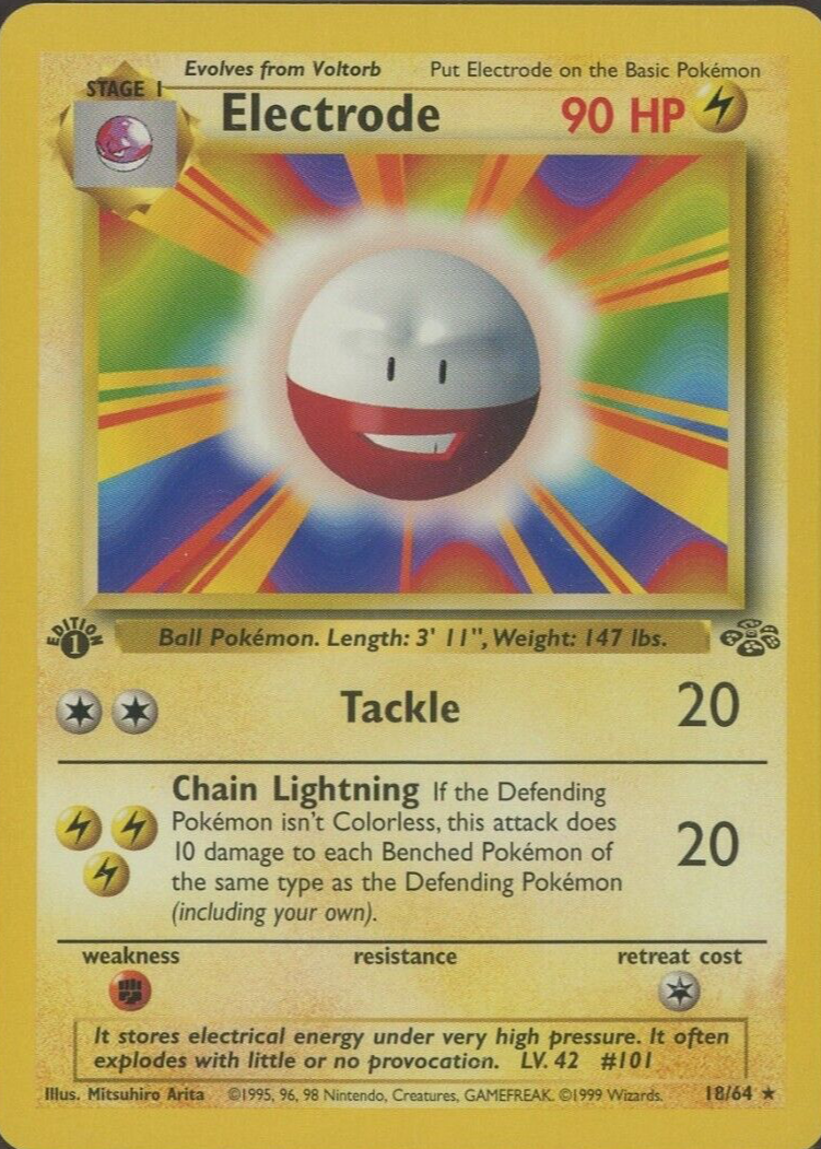 rare electrode pokemon card Electrode Pokemon Cards Price Guide