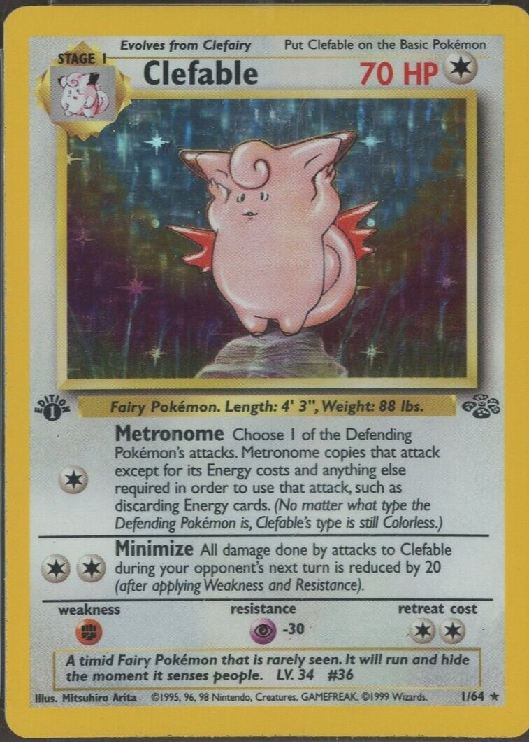 ピッピ ピクシー Clefable 旧裏 Old Back モンボホロ Holo ピッピ ピクシー Clefable 旧裏 Old Back モンボホロ Holo ピッピ