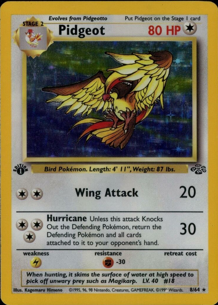 pokemon pidgeot card Ash Pidgeot VMAX Gx Pokemon Card