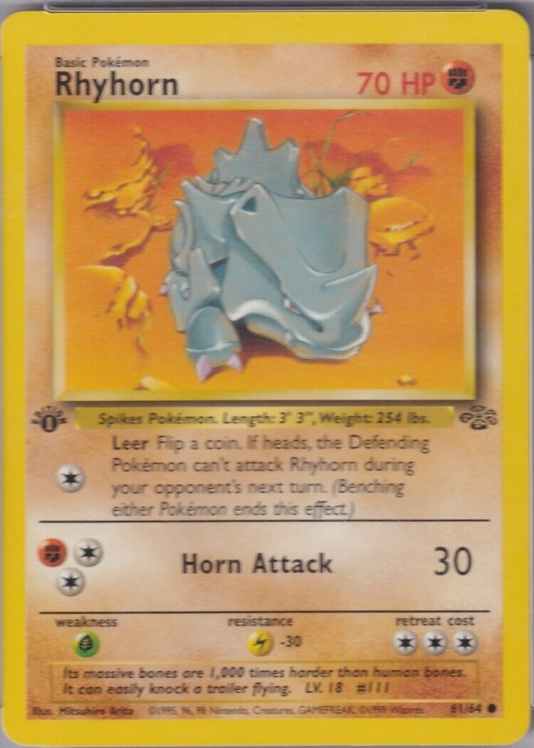 1999 rhyhorn pokemon card value Pokemon Cards FULL ART PACK LOT of 10 + HOLO main image 1