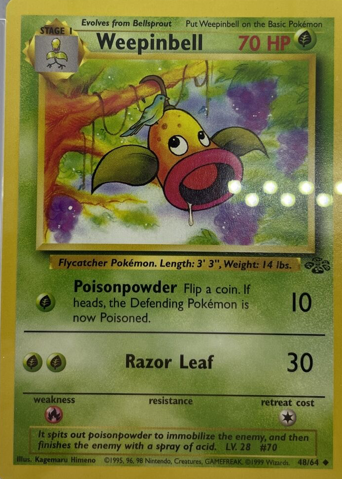 Weepinbell 1999 Jungle #48/64 Unlimited