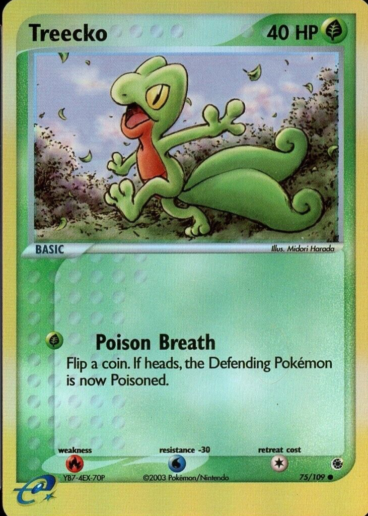 Treecko Pokemon Cards Price Guide - Sports Card Investor