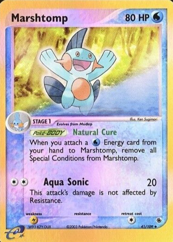 2003 EX: Ruby & Sapphire #041/109 Reverse Holo