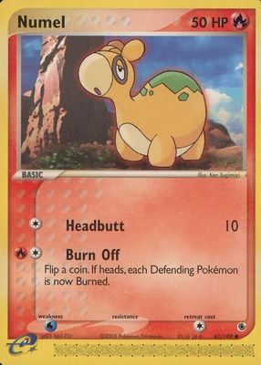 2003 EX: Ruby & Sapphire #061/109 Base