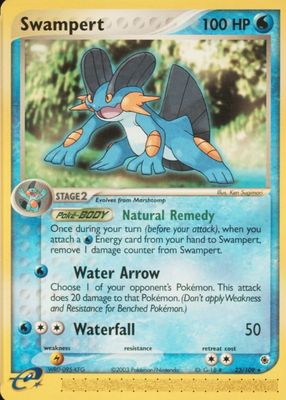 2003 EX: Ruby & Sapphire #023/109 Base
