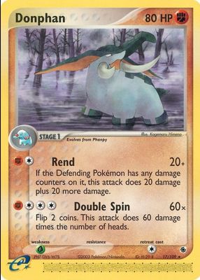 2003 EX: Ruby & Sapphire #017/109 Reverse Holo