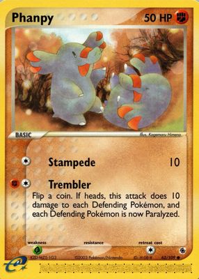 2003 EX: Ruby & Sapphire #062/109 Base