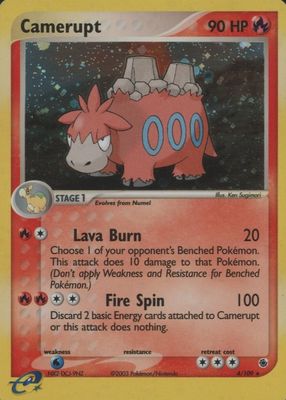 2003 EX: Ruby & Sapphire #004/109 Holo