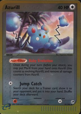 2003 EX: Sandstorm #031/100 Reverse Holo