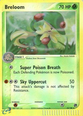 Breloom 2009 Japanese Platinum: Beat of the Frontier #059