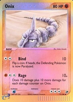 2003 EX: Sandstorm #071/100 Reverse Holo