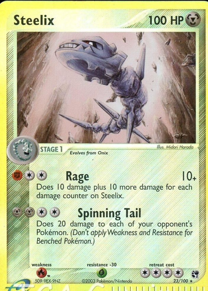Steelix 2003 EX: Sandstorm #023/100 Reverse Holo Price Guide