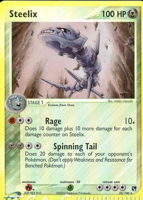 2003 EX: Sandstorm #023/100 Reverse Holo