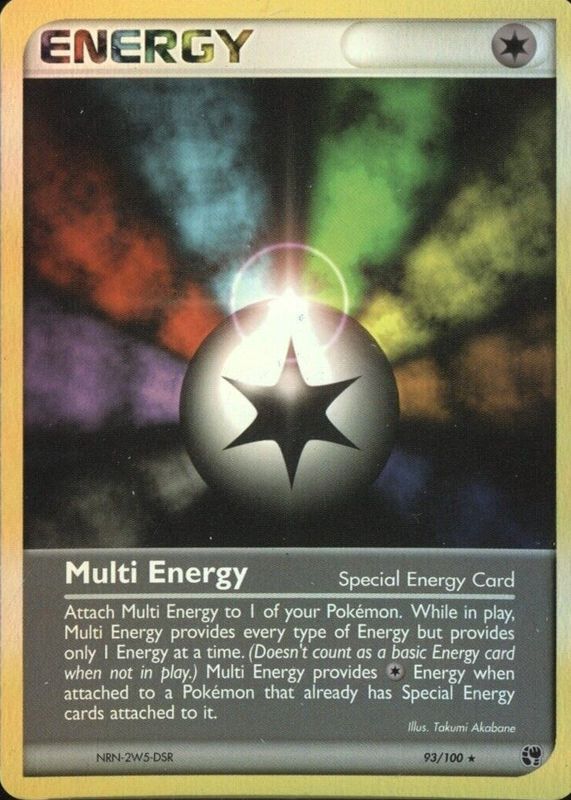 Multi Energy 2003 EX: Sandstorm #093/100 Reverse Holo PSA 10