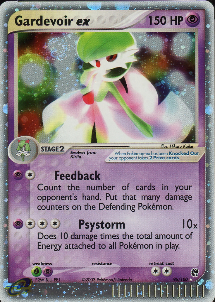 Gardevoir ex 2003 EX: Sandstorm #096/100 Holo Price Guide