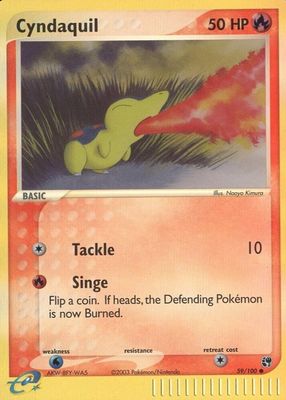 2003 EX: Sandstorm #059/100 Reverse Holo