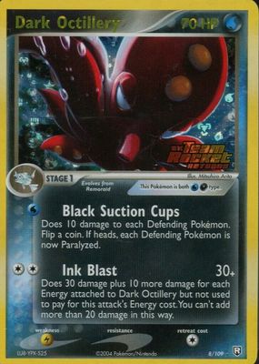 Dark Octillery 2004 Japanese EX: Rocket Gang Strikes Back