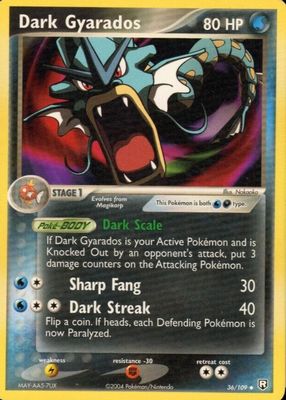 2004 EX: Team Rocket Returns #036/109 Base