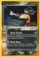 Dark Marowak 2004 EX: Team Rocket Returns #007/109 Reverse Holo Price ...