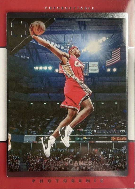 LeBron James 2021 Photogenic #3 Unforgettable BGS 9