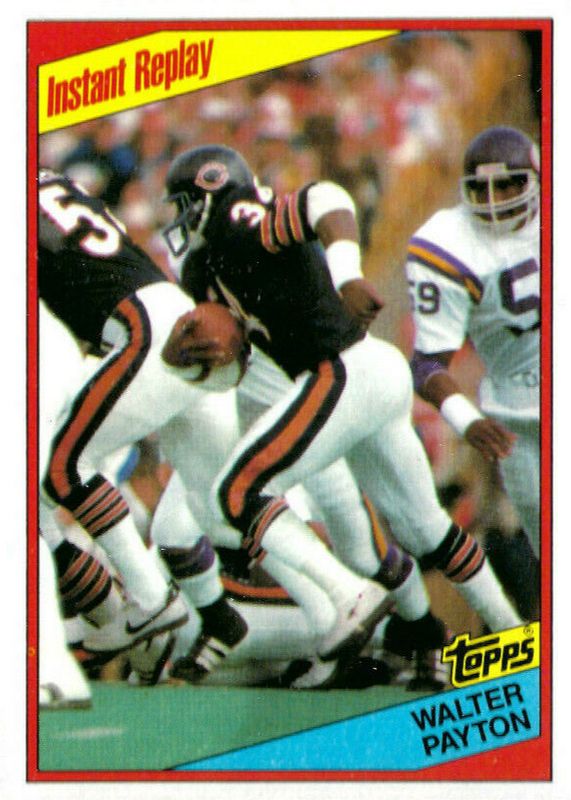 Walter Payton 1984 Topps #229 Instant Replay SGC 9.5