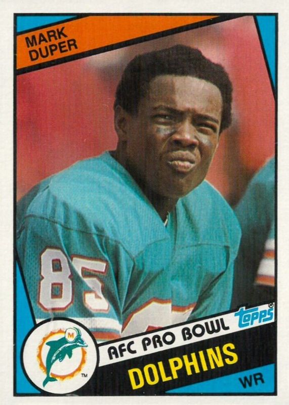 Mark Duper 1984 Topps #120 Base Rookie SGC 10