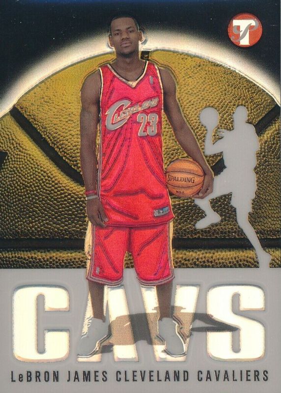 LeBron James 2003 Topps Pristine #101 Refractor /1999 Rookie SGC 7.5