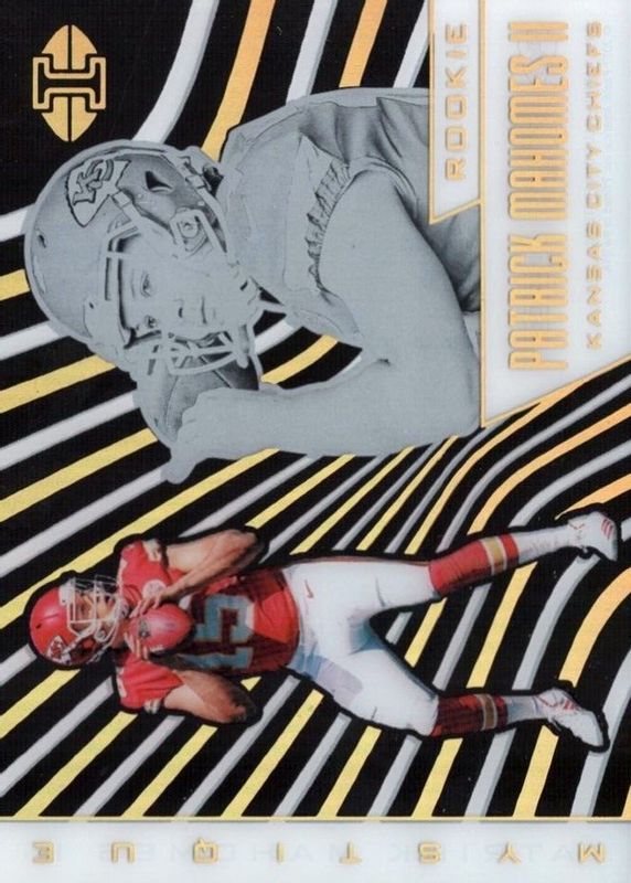 Patrick Mahomes II 2017 Illusions #MY-9 Mystique Rookie SGC 10