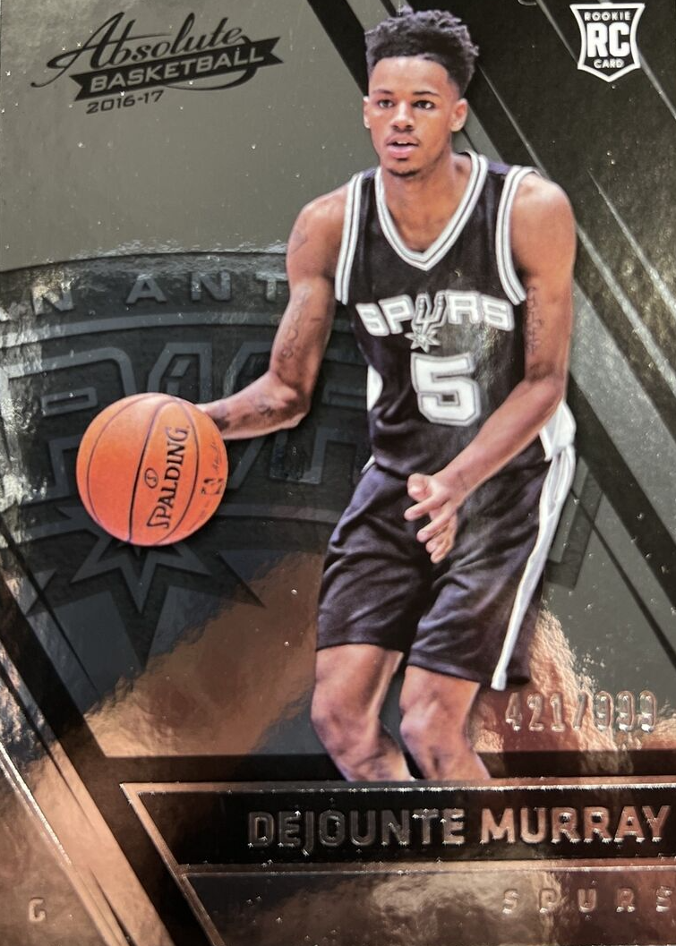 Dejounte Murray 2016 Absolute #199 Base /999 Price Guide - Sports