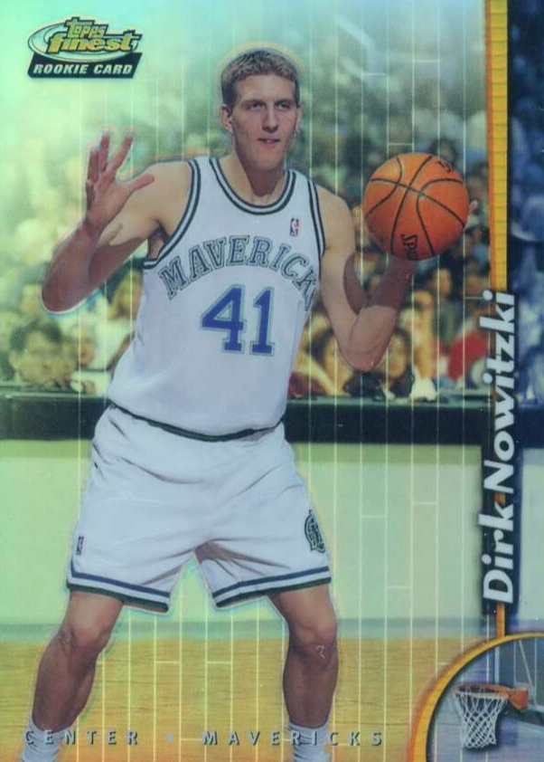 その他 NBA Finest Refractor Dirk Nowitzki RC Friday's Finest - Dirk Nowitzki : r/basketballcards