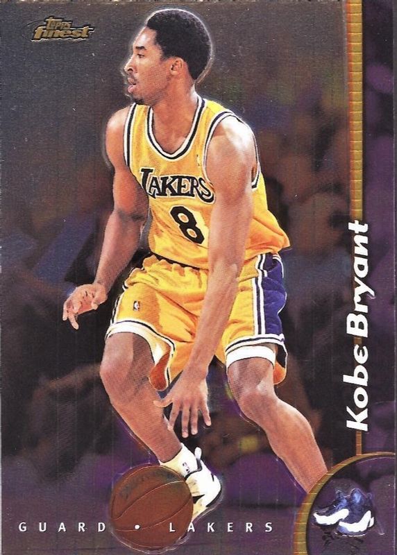 Kobe Bryant 1998 Topps Finest #175 Base - No Coating SGC 10