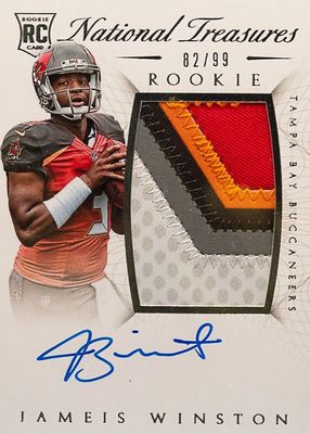 2015 National Treasures #107 Rookie Patch Auto /99