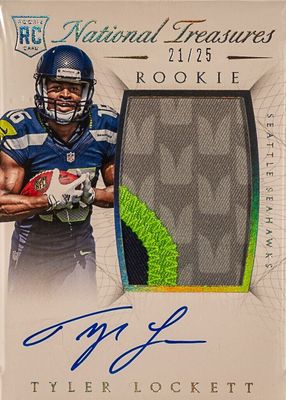 2015 National Treasures #135 Rookie Patch Auto - Silver /25