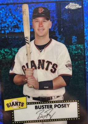 2021 Topps Chrome Platinum Anniversary #210 Blue Mini-Diamond Refractor /199