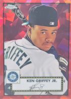その他 KEN GRIFFEY Jr. BOWMAN  ATOMIC REFRACTOR Ken Griffey Jr. 1996 Bowman's Best Preview Atomic Refractor