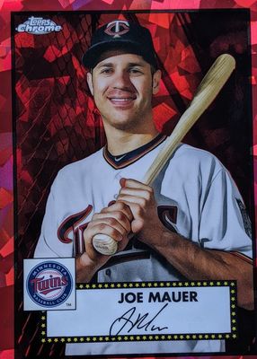 2021 Topps Chrome Platinum Anniversary #528 Red Atomic Refractor /100