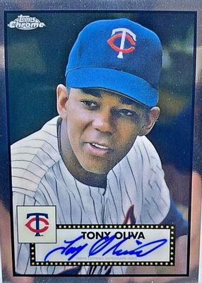 2021 Topps Chrome Platinum Anniversary #PA-TO Autographs