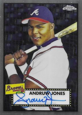 2021 Topps Chrome Platinum Anniversary #PA-AJ Autographs