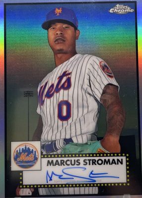 2021 Topps Chrome Platinum Anniversary #PA-MS Refractor Auto /199