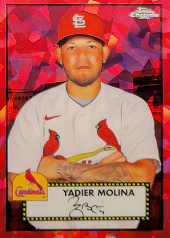 2021 Topps Chrome Platinum Anniversary #208 Red Atomic Refractor /100