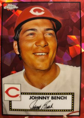 2021 Topps Chrome Platinum Anniversary #506 Red Atomic Refractor /100