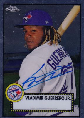 2021 Topps Chrome Platinum Anniversary #PA-VGJ Autographs