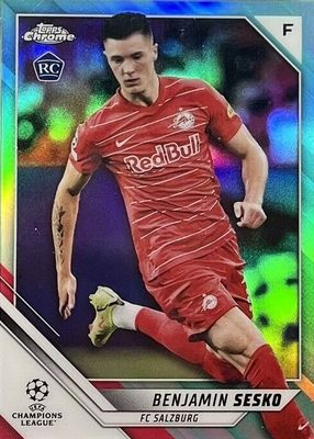 2021 Topps Chrome UEFA Champions League #187 Aqua Refractor /199