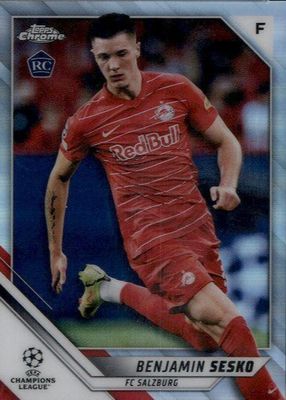 2021 Topps Chrome UEFA Champions League #187 Refractor