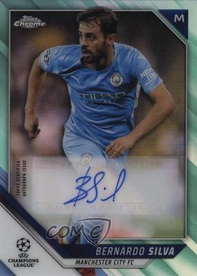 2021 Topps Chrome UEFA Champions League #CA-SI Autographs - Aqua Refractor /199