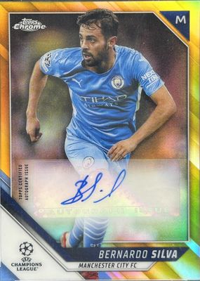 Bernardo Silva 2021 Topps Chrome UEFA Champions League #CA